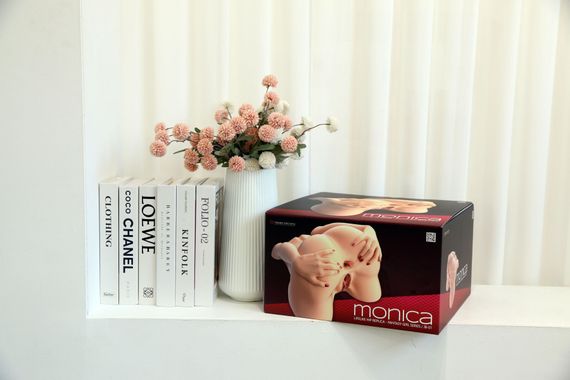 Мастурбатор-попа Naked Factory MONICA, вагіна + анус, 2 канали, дуже реалістичний, наскрізний | Зображення 9