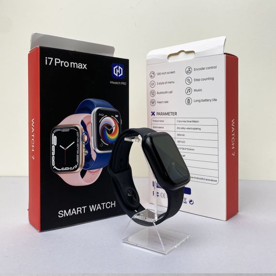 Розумний годинник Smart Watch i7 Pro Max (Чорний) | Зображення 5
