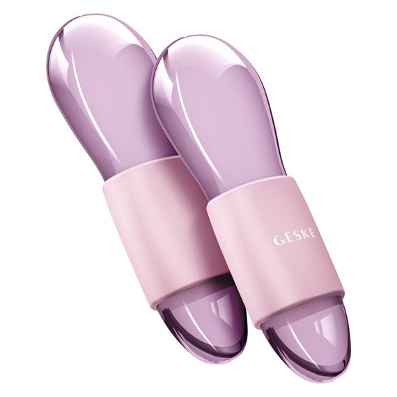Подвійний масажер для очей GESKE Cool&Warm Duo Eye Massager 7в1 pink | Зображення 5
