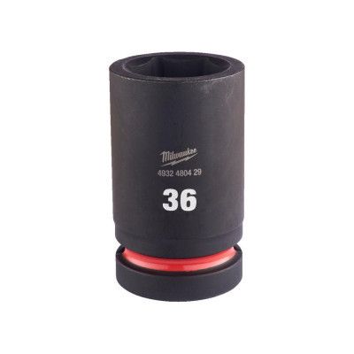Головка торцевая Milwaukee ShW 1" 36мм, ударная, удлиненная (4932480429)