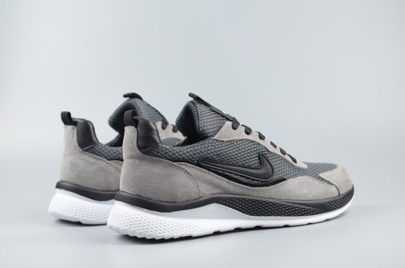 Кросівки літні сітка Nike сірі | Зображення 2