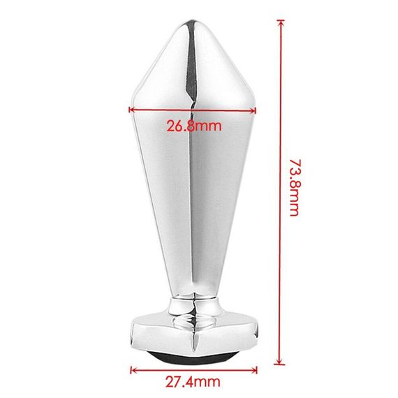 Анальная пробка с кристалом SKN-MS27 sexstyle | Зображення 3