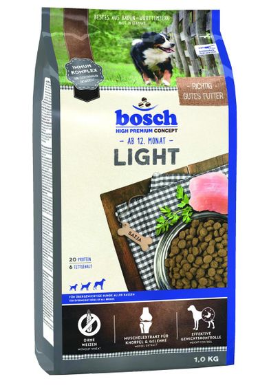 Bosch HPC Light Сухий корм для собак, схильних до повноти 1 кг