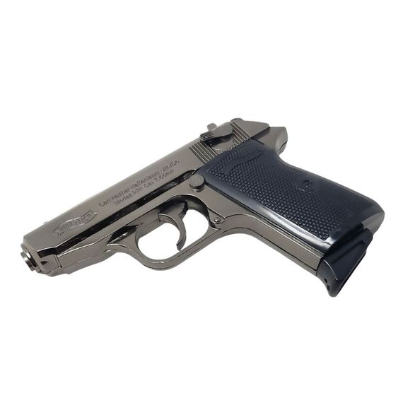 Запальничка "Walther PPK" З Кобурою Срібляста | Зображення 3
