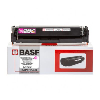 Картридж BASF Canon 067H Magenta LBP631/HP M252 W2213X/5104C002 без чипа (BASF-KT-067MH-WOC)