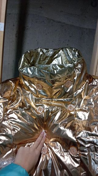 Куртка 1001 золото - оранжевий