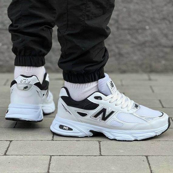 Кросівки весна/літо New Balance колір білий, чорний | Зображення 6