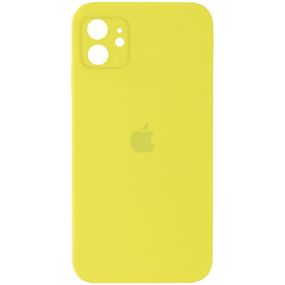 Чехол Silicone Case Square Full Camera Protective (AA) для Apple iPhone 11 (6.1")