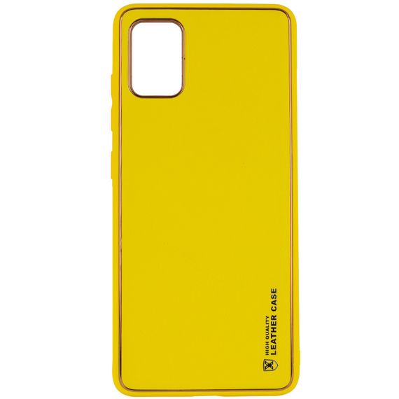 Шкіряний чохол Xshield для Samsung Galaxy A04s, Жовтий