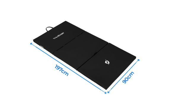 Матрац гімнастичний THUNDER MG-03, 197 х 90 х 5 см, чорний (MG-03-BLACK) | Зображення 2