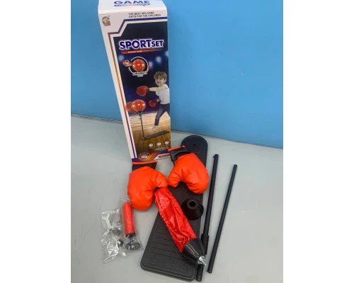 Боксерський набір груша на стійці з рукавичками Sport set | Зображення 1