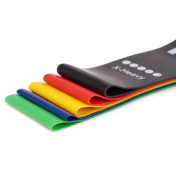 Резинки для фітнесу Cornix Mini Power Band набір 5 шт 1-20 кг XR-0045 | Зображення 2