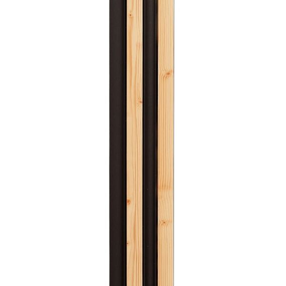 Рейка декоративна PS 2900х120х20мм Сосна з графітом SW-00002146 | Зображення 4