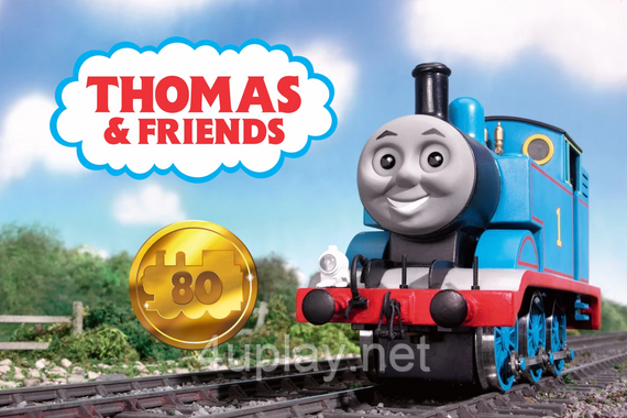 Классический моторизованный поезд Томас из юбилейной серии к 80-летию Thomas & Friends Оригинал Fisher-Price | Зображення 6