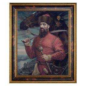 Картина-портрет “Гетьман Петро Сагайдачний” 39 х 47 см