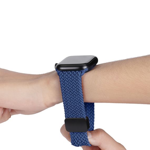 Ремінець Dux Ducis Nylon Woven для Apple Watch 38/40/41/42mm(ser.10) Storm Blue | Зображення 2