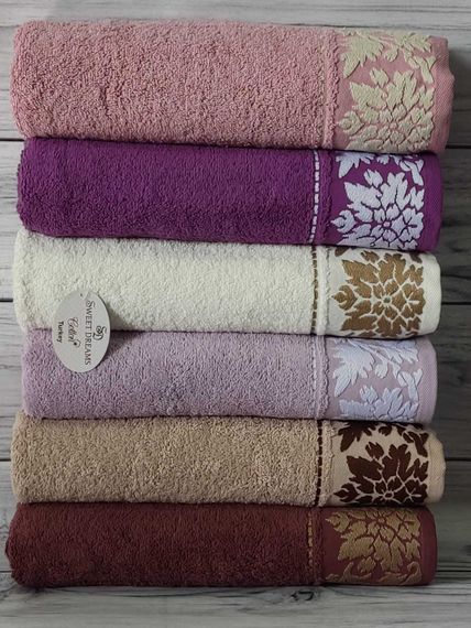 Набір рушників Sweet dreams  84186 Туреччина 50x90  Махра