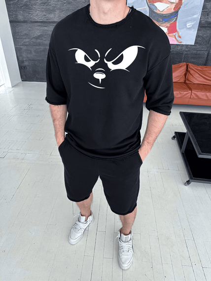 Комплект футболка та шорти ДТФ (петля оверсайз)