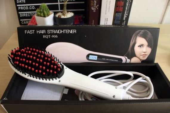 Електричний гребінець-випрямляч Fast Hair Straightener HQT-906 | Зображення 3