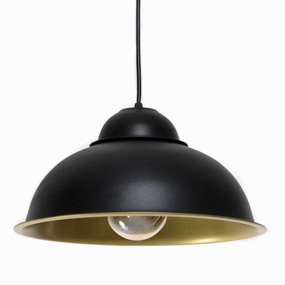 Світильник підвісний (люстра) Bell P360 Чорний, Золото, Atmolight