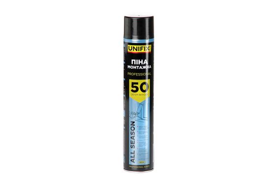 Пена монтажная Unifix - 750мл x 50л PRO (951286)