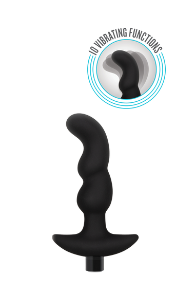 Масажер простати Blush Anal Adventures Platinum Silicone Vibrating Sex Aura | Зображення 1