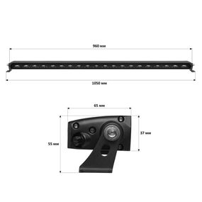 Світлодіодна фара-люстра StarLight 200watt 10-30 V IP68 (SL47-200W)
