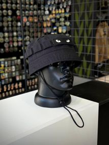 Панама Короткі Поля + Очі Чорний Black