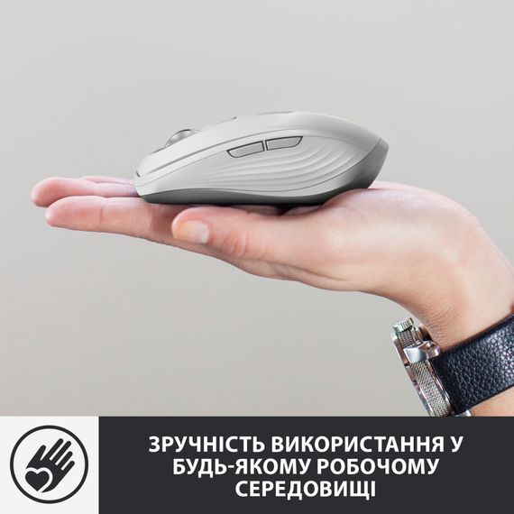 Мишка Logitech MX Anywhere 3 for Mac Pale Grey (910-005991) | Зображення 2