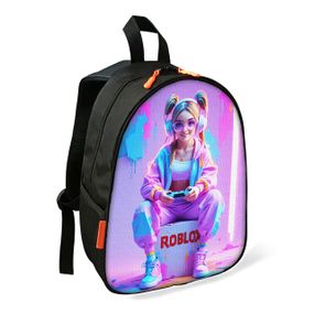 Рюкзак детский Roblox школьный/городской 34х27х13 см для девочки (02556)