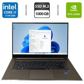 Мобильная рабочая станция HP ZBook Studio 15 G8 / 15.6" (1920x1080) IPS / Intel Core i7-11800H (8 (16) ядер по 4.6 GHz) / 32 GB DDR4 / 1000 GB SSD M.2 / nVidia RTX A3000, 6 GB GDDR6, 192-bit / WebCam / Fingerprint б/у + Подарок Проводная мышь / USB