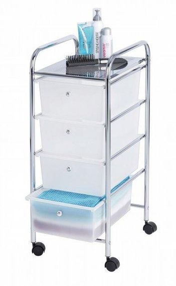 Комод на колесах на 4 ящика Onder Mebli (BS-1011-4 W) | Зображення 2