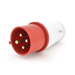 Вилка кабельна SF-024, 4 контакту, 3Р + E, 32А, 380V, IP44