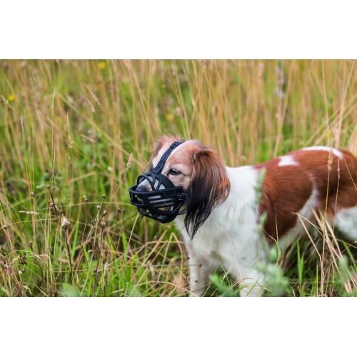 Намордник Trixie Muzzle Flex для собак, силиконовый, M (черный) | Зображення 2