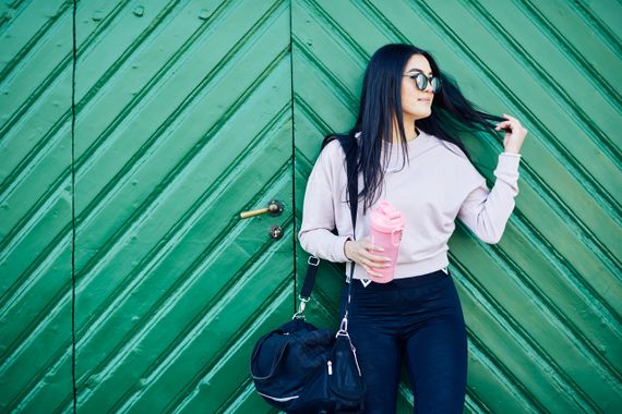 Шейкер спортивний SmartShake Original2GO One 800ml Light Pink (Original) | Зображення 8