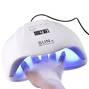 Лампа для сушки ногтей Sun X 54W LED Белый