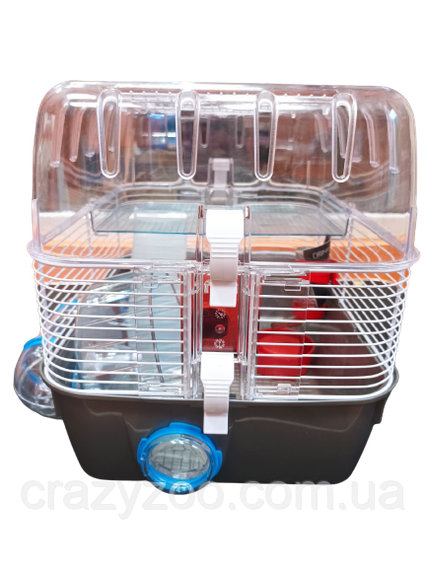 Клітка для хом'яків Ferplast Combi 1 Fun сіра 40.5х29.5х32.5 см 57926499 | Зображення 1