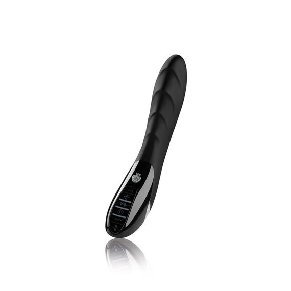 Вібратор з електростимуляцією Mystim Sizzling Simon eStim Black, міостимулятор
