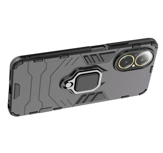 Чохол бампер Primolux Ring Armor для Realme C67 4G - Black | Зображення 2