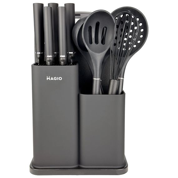 Набір силіконових кухонних речей Magio MG-1097B набір ножів лопаток HU-471 12 предметів