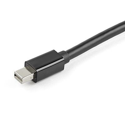 Кабель HDMI-Mini DisplayPort, 6 футів (2 м), 4K, 30 Гц — активний перехідний кабель HDMI-mDP зі звуком — живиться | Зображення 1