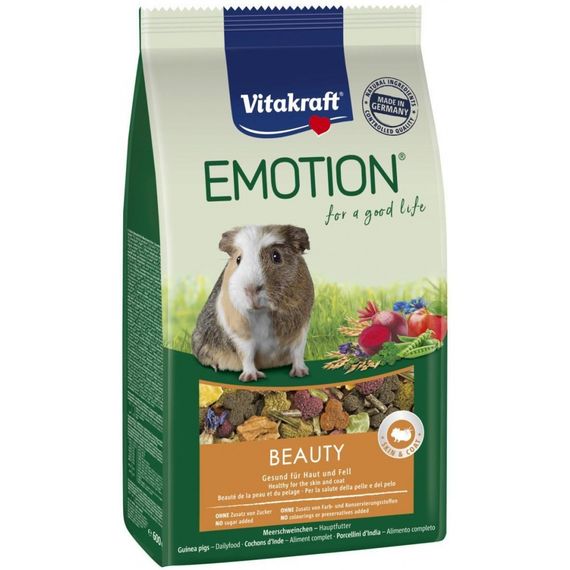 Корм Vitakraft Emotion Beauty Selection для морских свинок, 600 г