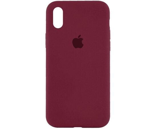 Силіконовий чохол Apple Silicone Case Plumb для iPhone XR