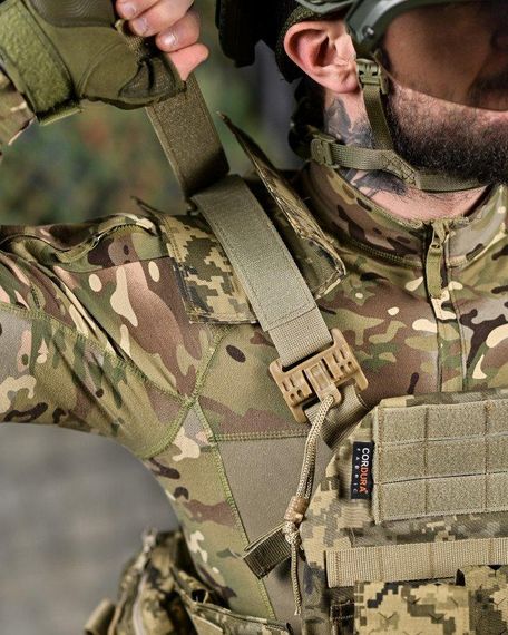 Плитоноска 4 точки сброса Attack PREMIUM   пиксель ДЛ6501 | Зображення 6