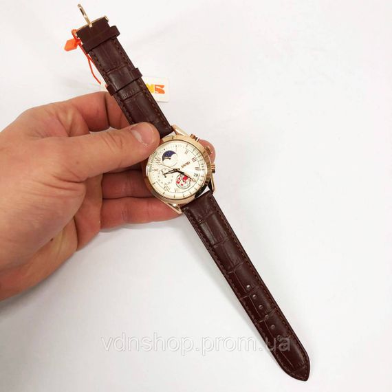 Мужские наручные часы парню SKMEI, Красивые мужские часы наручные кварцевые современные QU-19 | Зображення 5