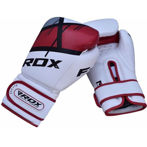 Боксерские перчатки RDX F7 Ego Red 12 унций (капа в комплекте) | Зображення 4