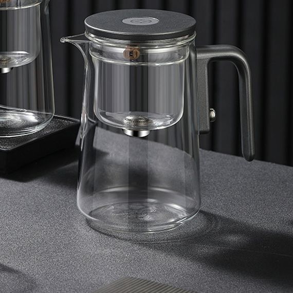 Чайник для заваривания TeaPot D-11 Fangyuan 800ml Gray handle | Зображення 5