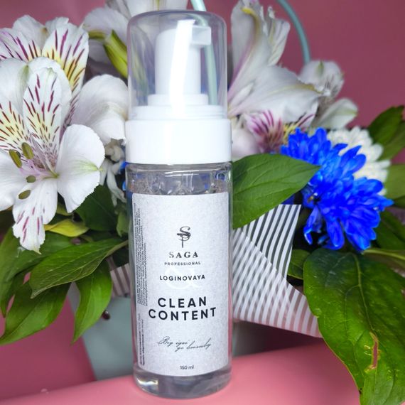 Пенка очищаючая SAGA Clean Content 150мл | Зображення 2