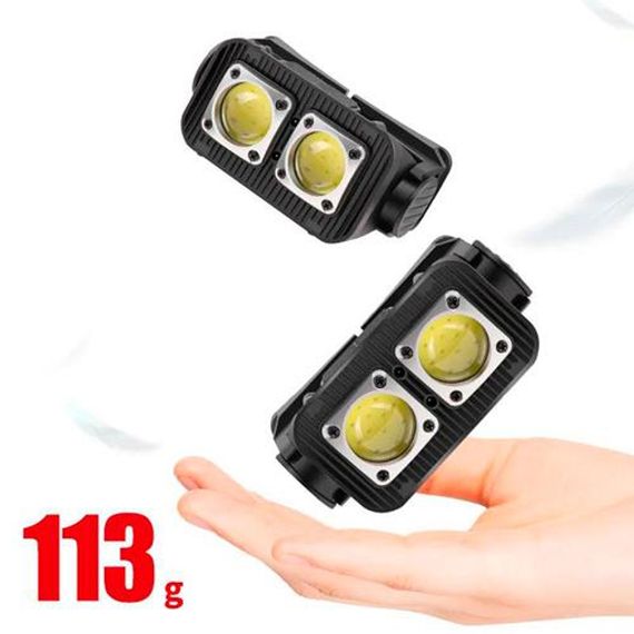 Ліхтар налобний з датчиком руху XPRO WH-0218-XPG, з Li-Ion акумулятором, зарядка Type-C, 500 лм, 80 м, 3 діоди (білий, жовтий, червоний) (47512-0218_167) | Зображення 8