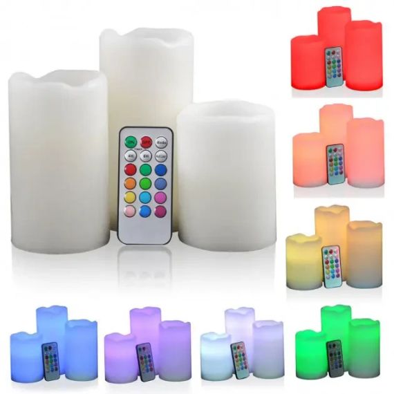 Світлодіодні свічки з пультом керування Luma Candles Люма Кендлес (electronic candle) | Зображення 1